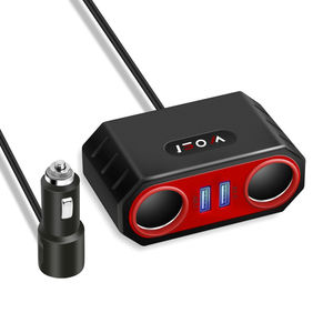 Adaptador de Encendedor de Cigarrillos para Auto, Enchufe con 2 Puertos USB, Cargador de Auto de 12V/24V, Divisor de Enchufe de Carga Rápida - Product Image 5