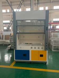 Cappa aspirante da laboratorio interamente in acciaio con armadietto e vano portaoggetti per test di monitoraggio ambientale ASHRAE <span class=keywords><strong>VAV</strong></span> - Vendita all'ingrosso - Product Image 2