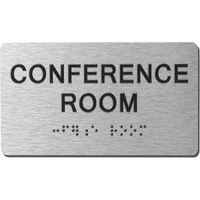 Panneaux de porte de bureau MACCAN, signalétique Braille pour salle de conférence, signalétique commerciale conforme ADA, Braille de grade II, 84 pouces pour