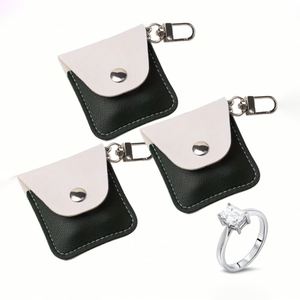 Élégant porte-bague avec porte-clés, étui pour bague de fiançailles, rangement élégant pour bijoux, support pour bagues - Product Image 4