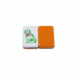 Juego de Mahjong Americano de 166 Fichas, 4 Capas, Acrílico, Lujoso, Mini, de Viaje, con Soportes y Empujadores Integrados - Product Image 4