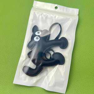 Wholesale Luxury Leather Gift Pony Handbag Pendant Women Animal <b>Ornament</b> Car Keychain Designer Dog Bag Charms - Product Image 4