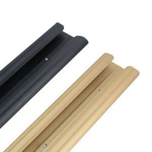 Aluminum <b>Wall</b> <b>Mounted</b> <b>Wine</b> Glass <b>Rack</b> Rectangle Rust Resistant For Cabinet Party Use - Product Image 2