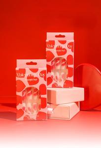 Día de San Valentín caramelo romántico estampado de labios <span class=keywords><strong>mate</strong></span> 24 piezas prensa larga en <span class=keywords><strong>uñas</strong></span> artificiales acrílico 3140 - Product Image 5