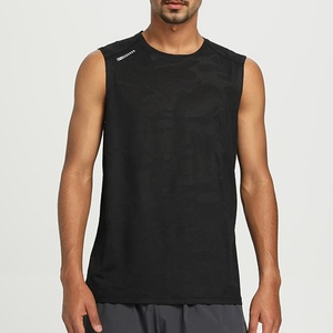 Men's Summer Breathable Fitness Training Sleeveless T-Shirts 3D Muscle Design Made XL Knitted - Product Image 2