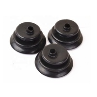 Bouchon d'étanchéité en silicone moulé sur mesure, anti-poussière, anti-fuite, différentes tailles, couvercle en caoutchouc noir