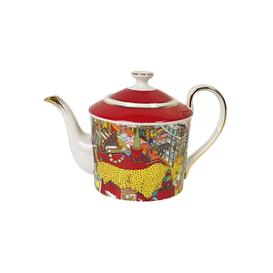 Fun Cartoon Bone China Heat Resistant 270ml <b>Tea</b> <b>Pot</b> and Coffee Cup <b>Set</b> Business Gift for Home or Coffee Shop Use - Product Image 1