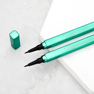 Nouvel Eyeliner imperméable clair vert vif Eyeliner à paillettes de marque privée - Product Image 4