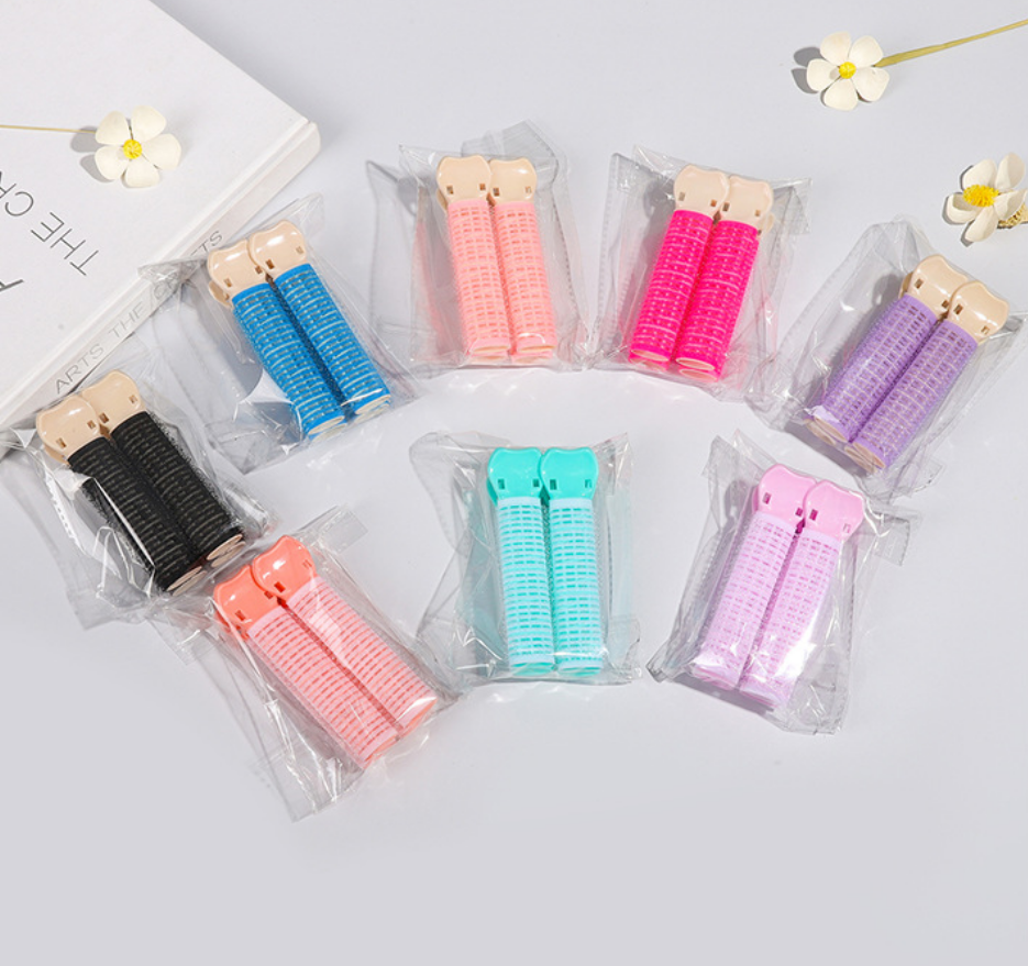 คลิปอ่อนนุ่มสีชมพูอ่อนสองถุง OPP