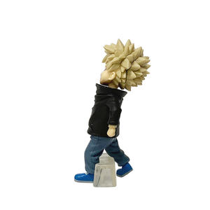Figurine de dessin animé manga de 12 cm, Boku No Hero Academia, enfant Midoriya Izuku <span class=keywords><strong>Bakugou</strong></span> Katsuki, figurine en PVC, jouet <span class=keywords><strong>anime</strong></span>, cadeau - Product Image 2