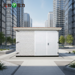 Kiosque de transformateur de sous-station, unité <span class=keywords><strong>électrique</strong></span> métallique, <span class=keywords><strong>prix</strong></span> usine, extérieur, 1000KVA 800KVA 600KVA - Product Image 1