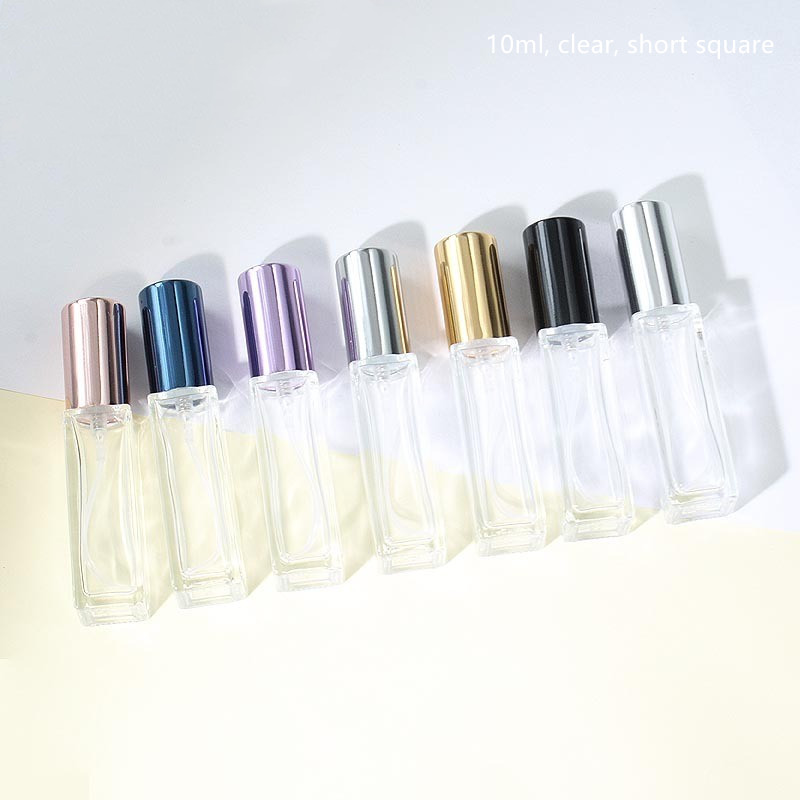 clear, short square