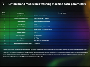 Mobile Bus <b>Washing</b> <b>Machine</b> Anti Corrosion Automatic Commercial Coach Cleaning System with Alarm and Brush Control - Product Image 6