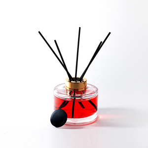 Rõ ràng hương liệu chai 190ml hình trụ thủy tinh tròn Tinh dầu khuếch tán chai - Product Image 3