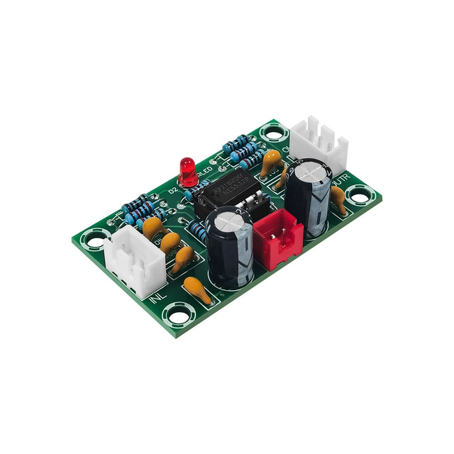 NE5532 Operational Pre-Amplifier Module Digital Audio Front Amplifier Board Preamplifier 5 Times Rate Wide Voltage