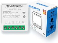 NovaDigital Mini MS-105 1 canal 16A 240V IP20 Module de relais d'automatisation Wi-Fi intelligent bricolage commutateurs de télécommande