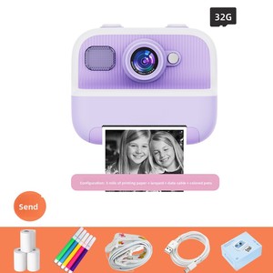 Kidiway Kids Instant <b>Camera</b> 2.0 Inch Screen <b>Print</b> Photo HD Video 1280x720 CMOS Sensor 3-6 Years Old - Product Image 5