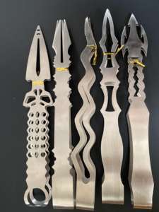 En Acier inoxydable Shisha Narguilé Charbon De Bois Pinces Brucelles Longueur 24 CM Chicha Accessoires Gadgets - Product Image 6