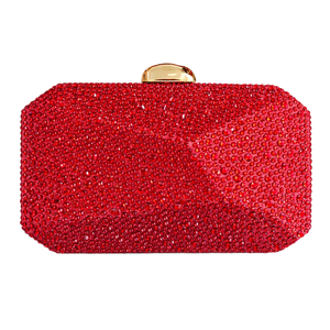Bolso de Noche Elegante con Cristales y Diamantes para Mujer, Cartera Brillante para Boda, Bolso de Mano Estiloso para Cena Formal o Salida Nocturna - Product Image 4