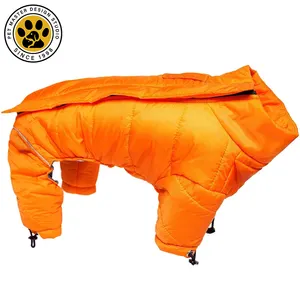 Vêtements de sport imperméables de concepteur personnalisé SinSky vêtements chauds chauffants pour chiens Type de corps complet manteaux et vestes d'hiver pour chiens réfléchissants