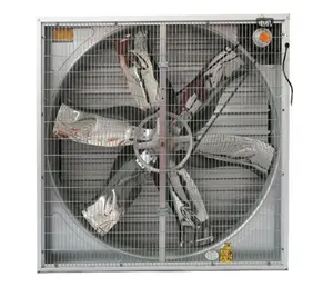MHB Stainless Steel Electric Power Fan AC 380V Industrial Exhaust Ventilation for Poultry Farm Wall Mounted with OEM Support