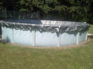 Bâche en PEHD+PEBD personnalisée légère pour piscine extérieure, imperméable, résistante aux UV, anti-<span class=keywords><strong>d</strong></span>échirure et coupe-vent - Product Image 2