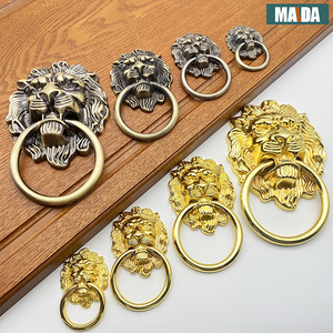 Poignée de meuble en zinc, bronze, rouge, grande, moyenne et petite taille, boutons de porte, boutons de tiroir - Product Image 2