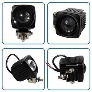 Ultra heldere LED-heftruck blauwe spotwaarschuwingslamp 10-80V breedspanningsveiligheidswaarschuwingslamp voor industriële voertuigen in magazijnen - Product Image 2