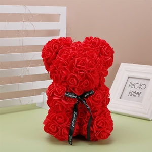 Orso rosa artificiale orso rosa per il compleanno - Product Image 2