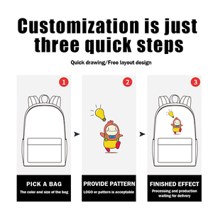 Haslor 2026 Nhà Máy OEM Tùy Biến Bán Buôn Tùy Chỉnh Túi Với Logo Llớn-Công Suất Cho Chàng Trai Cô Gái Trường Túi Tùy Chỉnh Ba Lô - Product Image 5