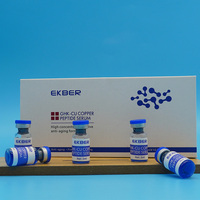 EKBER Essence en flacon de peptides de cuivre GHK-Cu à 5 % pour le soin de la peau, anti-âge, raffermissante, hydratante et réparatrice, best-seller