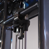 Máquina de Poleas Doble Kaishi para Gimnasio, Equipo Multifuncional de Entrenamiento de Fuerza para Todo el Cuerpo