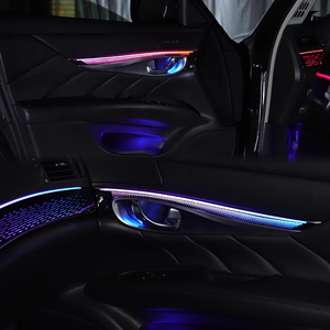 Éclairage d'ambiance intérieur SJC pour <span class=keywords><strong>Infiniti</strong></span> Q70/Q70L 2011-2021 – Accessoires de voiture pour une ambiance lumineuse améliorée - Product Image 3