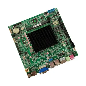Gran oferta barato Celeron J6412 DDR3 pantalla Triple puerto LAN dual Micro ATX factor de forma nano PC placa base