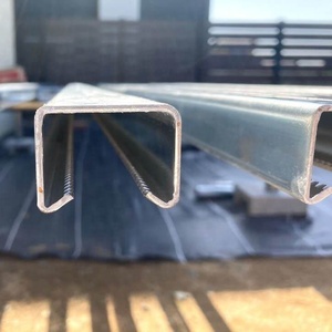 Ce năng lượng mặt trời gắn kết Kệ thép C kênh Tấm Pin Mặt Trời cấ<span class=keywords><strong>u</strong></span> trúc gắn khung mái giá đường sắt gắn đường ray cho tấm pin mặt trời - Product Image 2