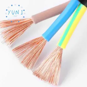 YUNI Copper Flexible Cable Copper Conductor Wires 4 6 10mm Pure Copper Core Conductor Electric Wire