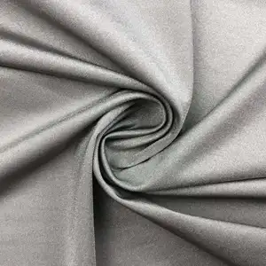 Yeni geliştirme 110gsm elastan rahat parlak geri dönüşüm streç geri dönüşümlü giysi kumaşı