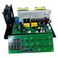 Generator Ultrasonik Frekuensi 28-40KHz, Rangkaian Elektronik PCB untuk Sistem Pembersihan Ultrasonik AS, Garansi 1 Tahun