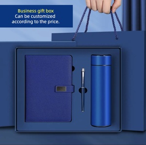 Set de Regalos Corporativos Personalizados de Recuerdo con Logo Estampado Paquete de Caja con Diario A5 y Bolígrafo Para Evento de Promoción - Product Image 1