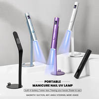 Pro Cure Sans Fil Lumière Uv Rechargeable Sans Fil Gel Sèche Soleil Uv Led Lampe À Ongles Pour Salon Manucure