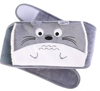 Bouillotte portable 3-en-1 avec ceinture en tissu imprimé et housse en peluche – Chauffe-mains et ceinture chauffante – Offre spéciale