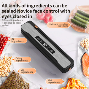 High Quality Wireless Vacuum Sealer Fully Automatic Household Food Packaging <b>Mini</b> Wet Dry Dual-use Fresh-keeping Machine - Product Image 1