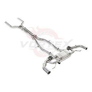 ท่อไอเสียสแตนเลส Vortex สำหรับ Mercedes AMG GLC63 4.0T V8 Valvetronic Catback X-Pipe เสียงดังทรงพลัง - Product Image 2