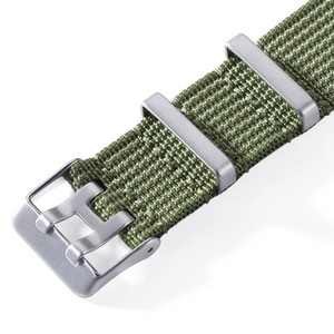 Nouveau <span class=keywords><strong>bracelet</strong></span> en <span class=keywords><strong>nylon</strong></span> côtelé monobloc de 20/22 mm pour montres <span class=keywords><strong>Seiko</strong></span>, Omega, Tissot – Accessoires de <span class=keywords><strong>bracelet</strong></span> de montre - Product Image 2