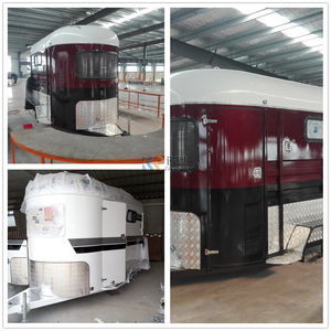 2025 Alta Qualidade Baixa Manutenção <span class=keywords><strong>2</strong></span> Cavalo Flutuadores Retos Reboque Europeu Load Trailer Para Cavalo Estável - Product Image 5