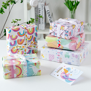 Venta caliente lindo papel de regalo papel de embalaje personalizado - Product Image 2