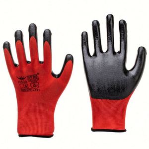 Gant en latex enduit de gros Guantes Gants de travail de sécurité enduits de latex pour hommes - Product Image 3