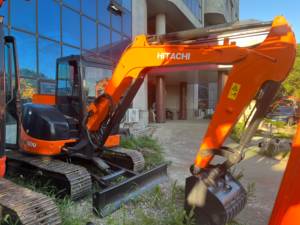 Excavadora de cadenas HITACHI ZX50U usada, precio bajo, envío gratis, nuevo modelo, excavadora hidráulica agrícola pequeña de 5 toneladas - Product Image 5