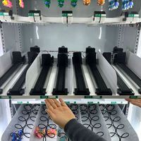 Shengma Merk Combo Verkoper Automaat Voor Frisdrank Fastfood En Snacks Box Lunchautomaat