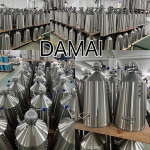 Thép không gỉ 304 áp lực lên men 35L Tank lên men với Máy làm lạnh cho nhà sản xuất bia lên men xe tăng - Product Image 6